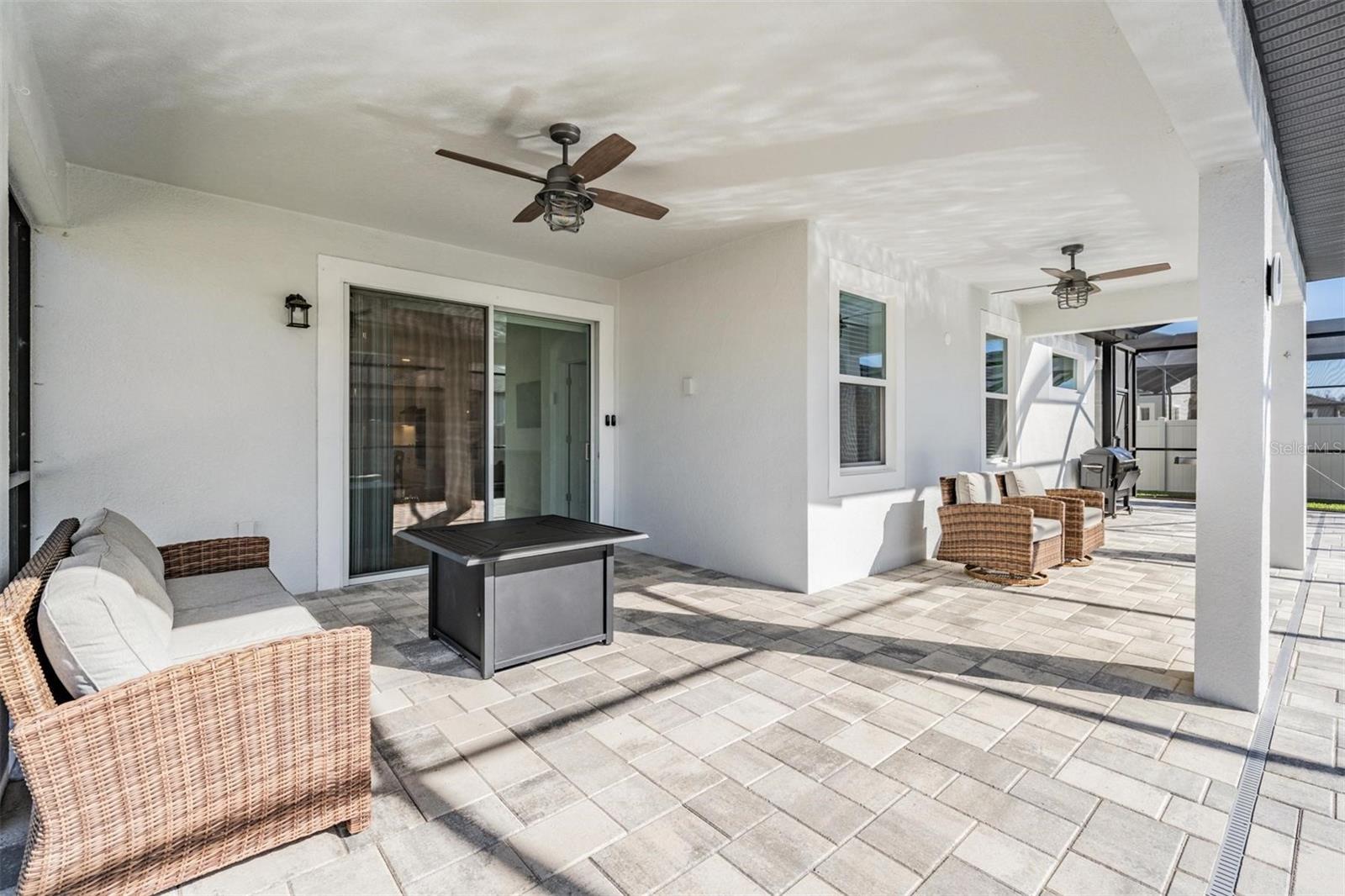 Extended covered lanai