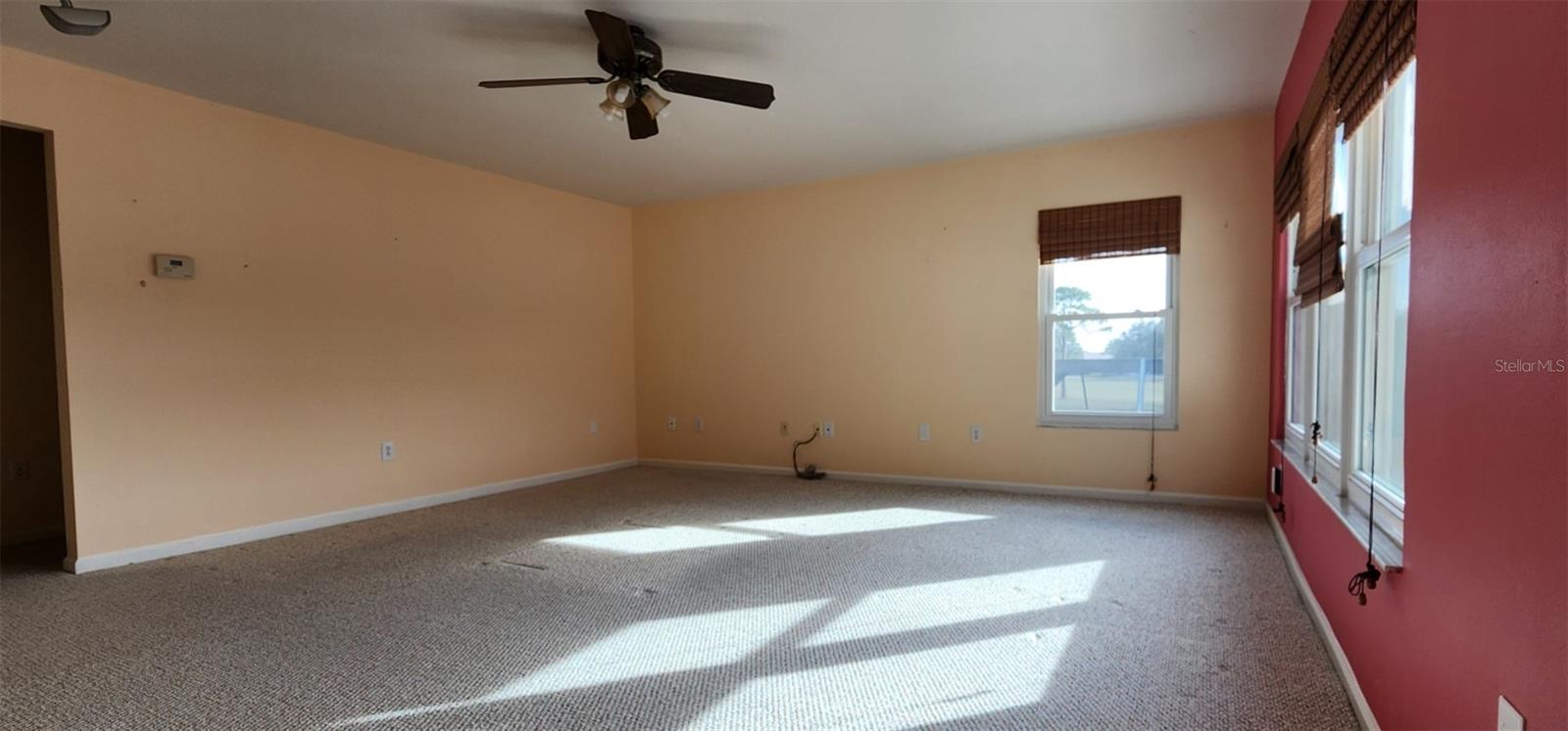 Bonus room w/2 closets and half bath