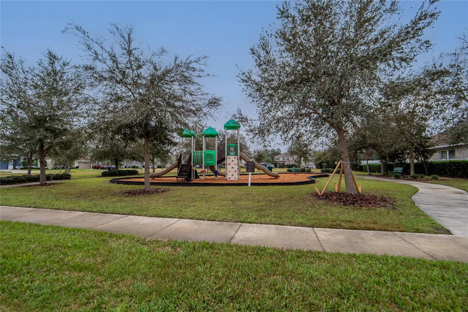 Playground directly across the street.