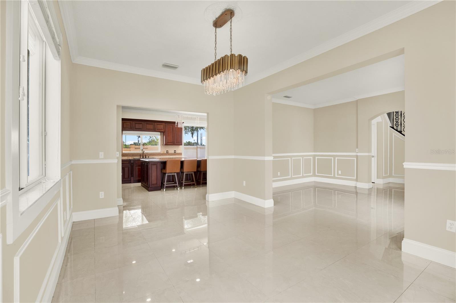 Dining Room Looking into kitchen