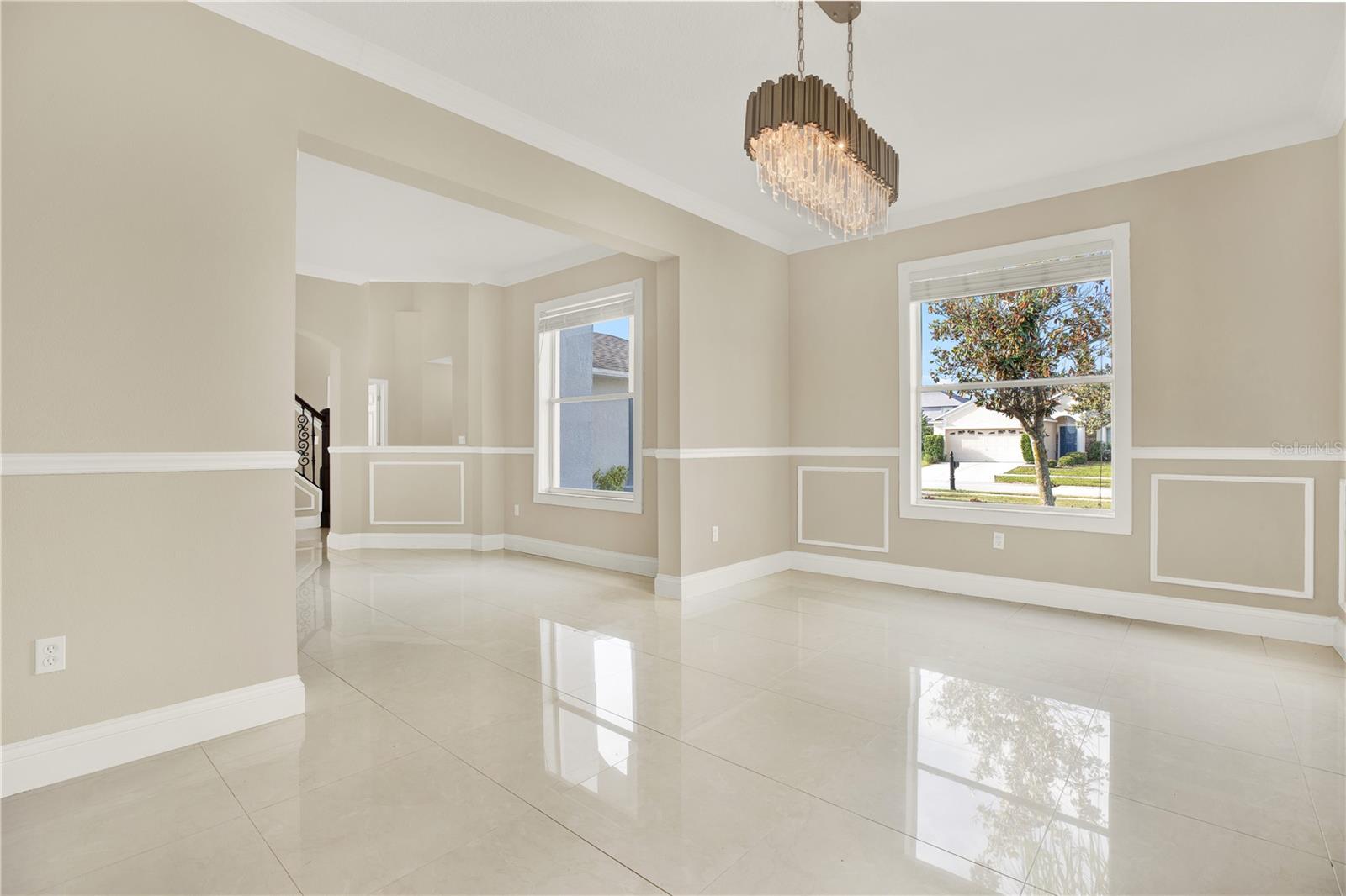 Dining Room looking into Sitting room