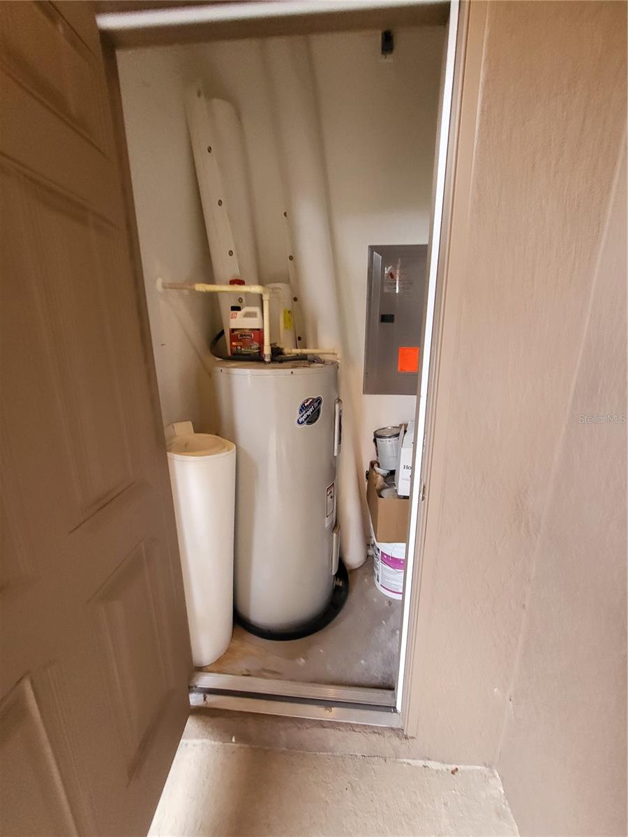 HVAC closet