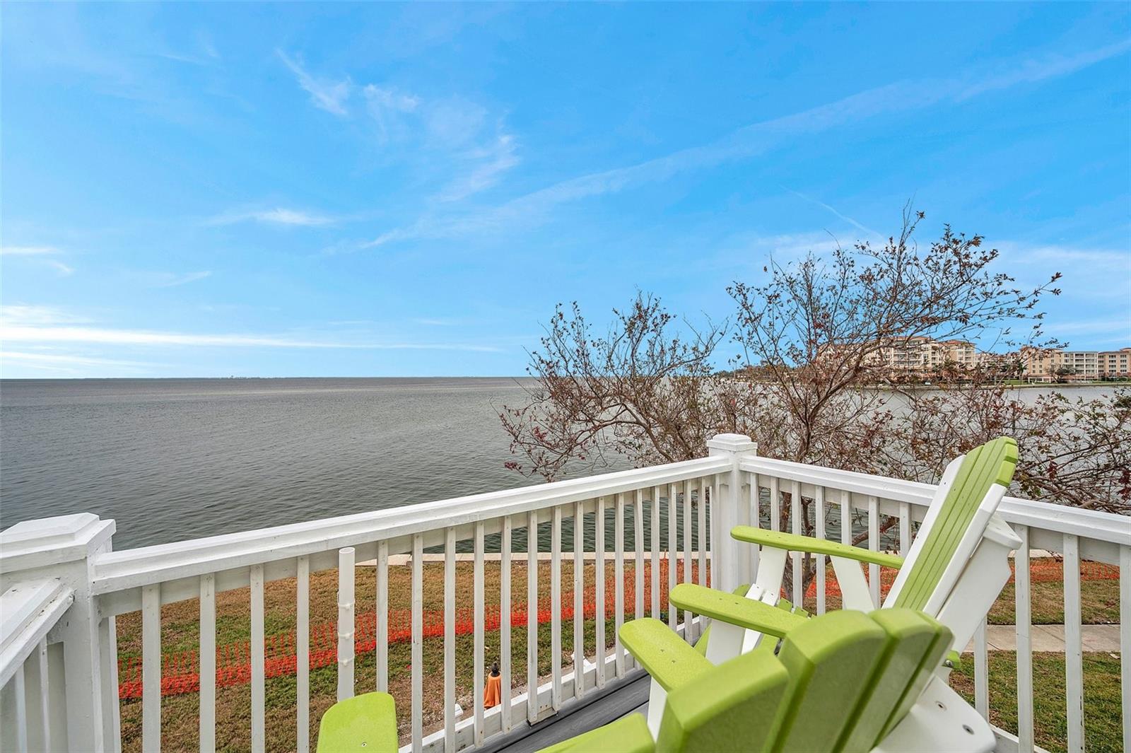 Deck off of Master Bedroom