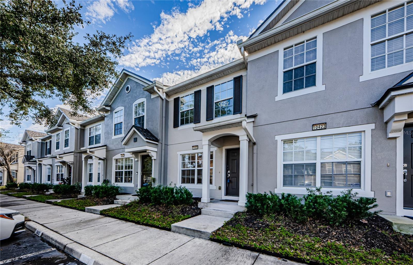 Front of Townhome