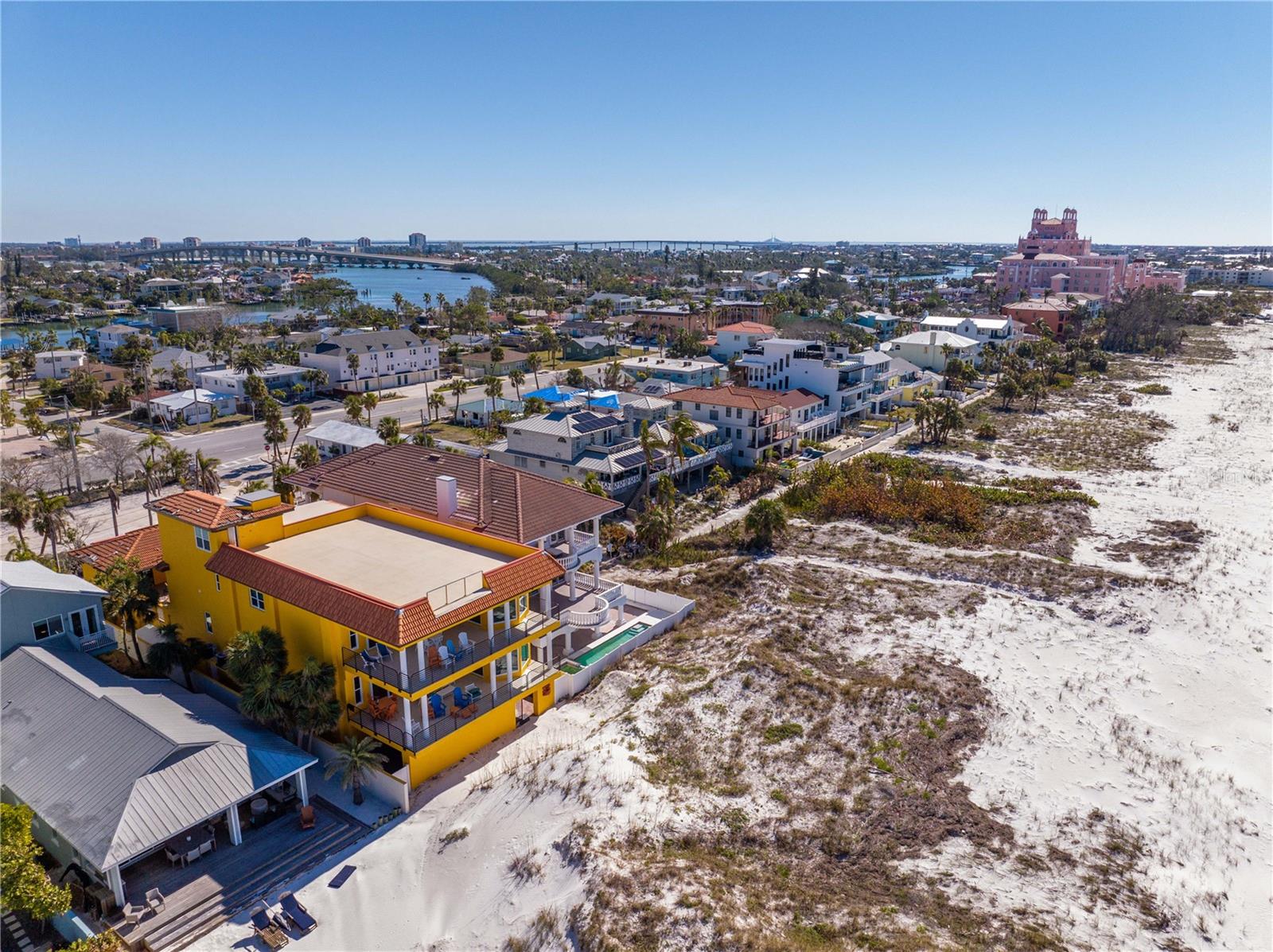 South View of 3702 w/its Sand Dune included.