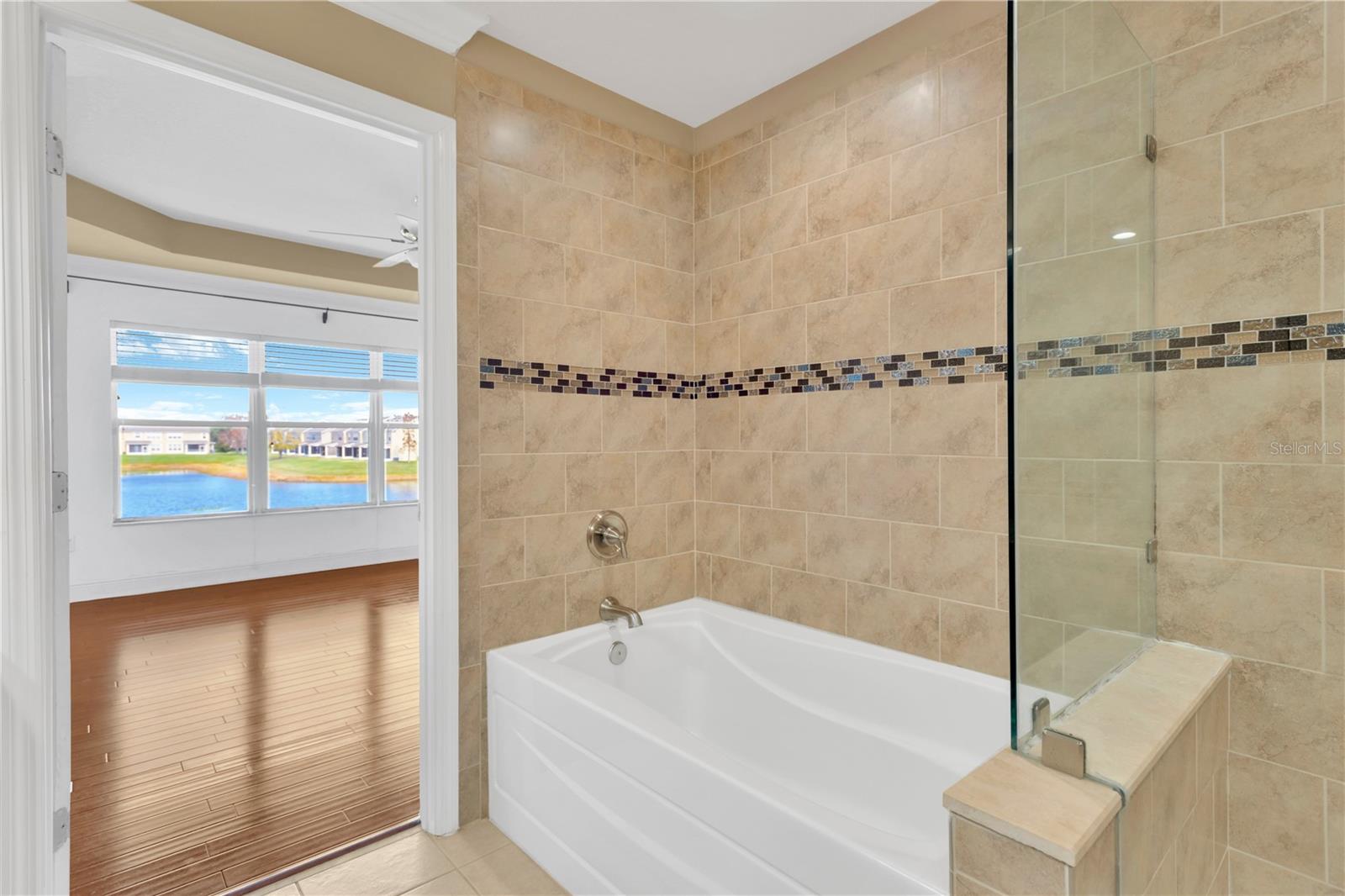 Garden Tub and separate shower