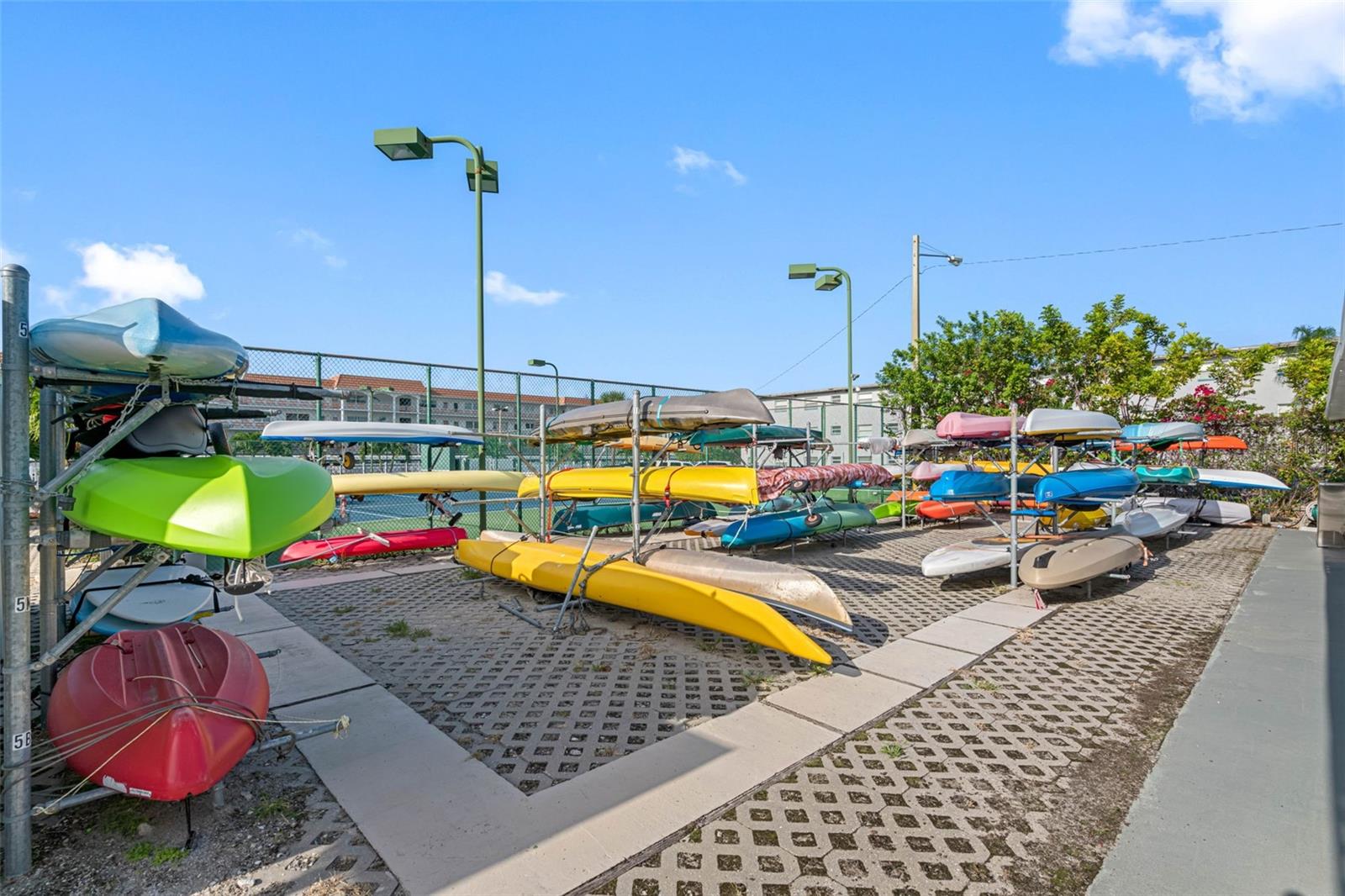 Kayak storage!