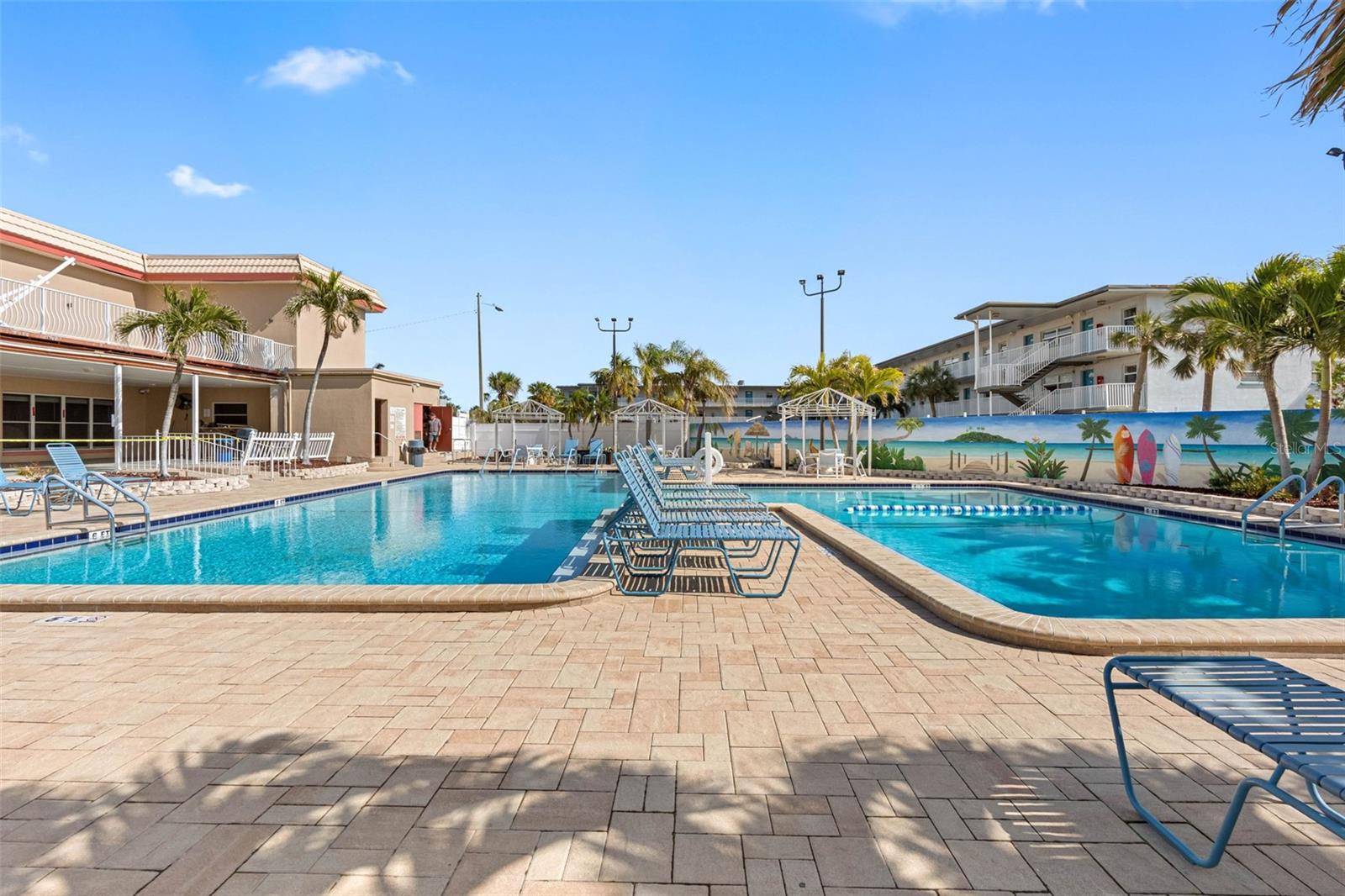 Four Heated Pools: Relax year-round in the main waterfront pool or three additional pools across the community.