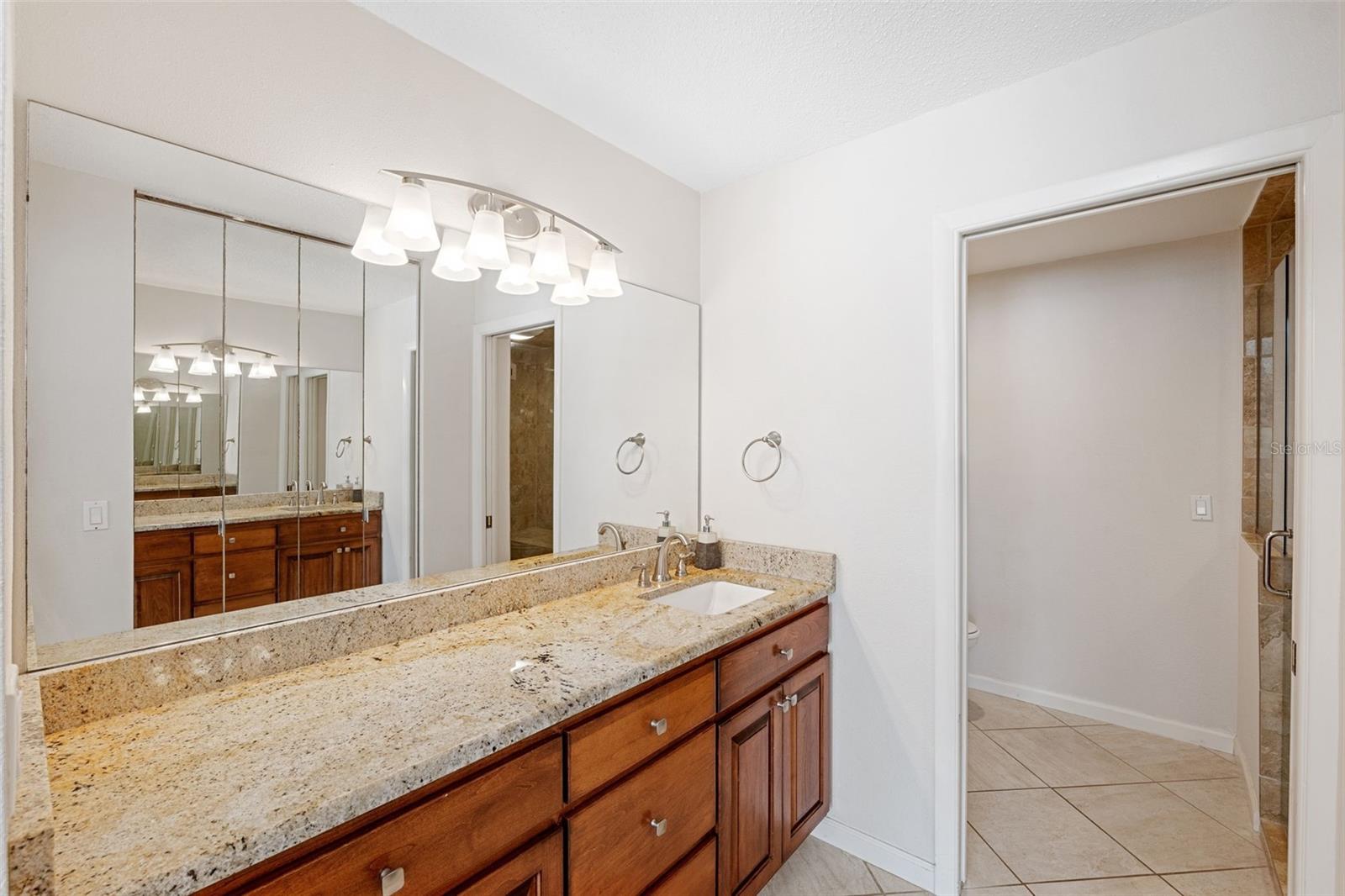 Master Bathroom With Walk In Cedar Closet