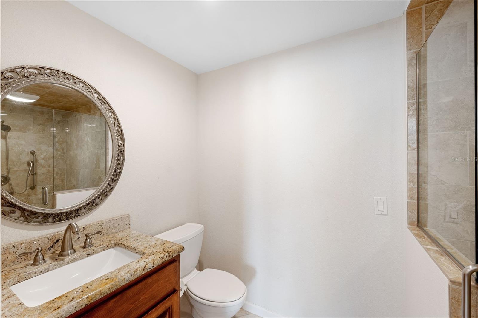 Master Bathroom Private Toilet and Second Sink