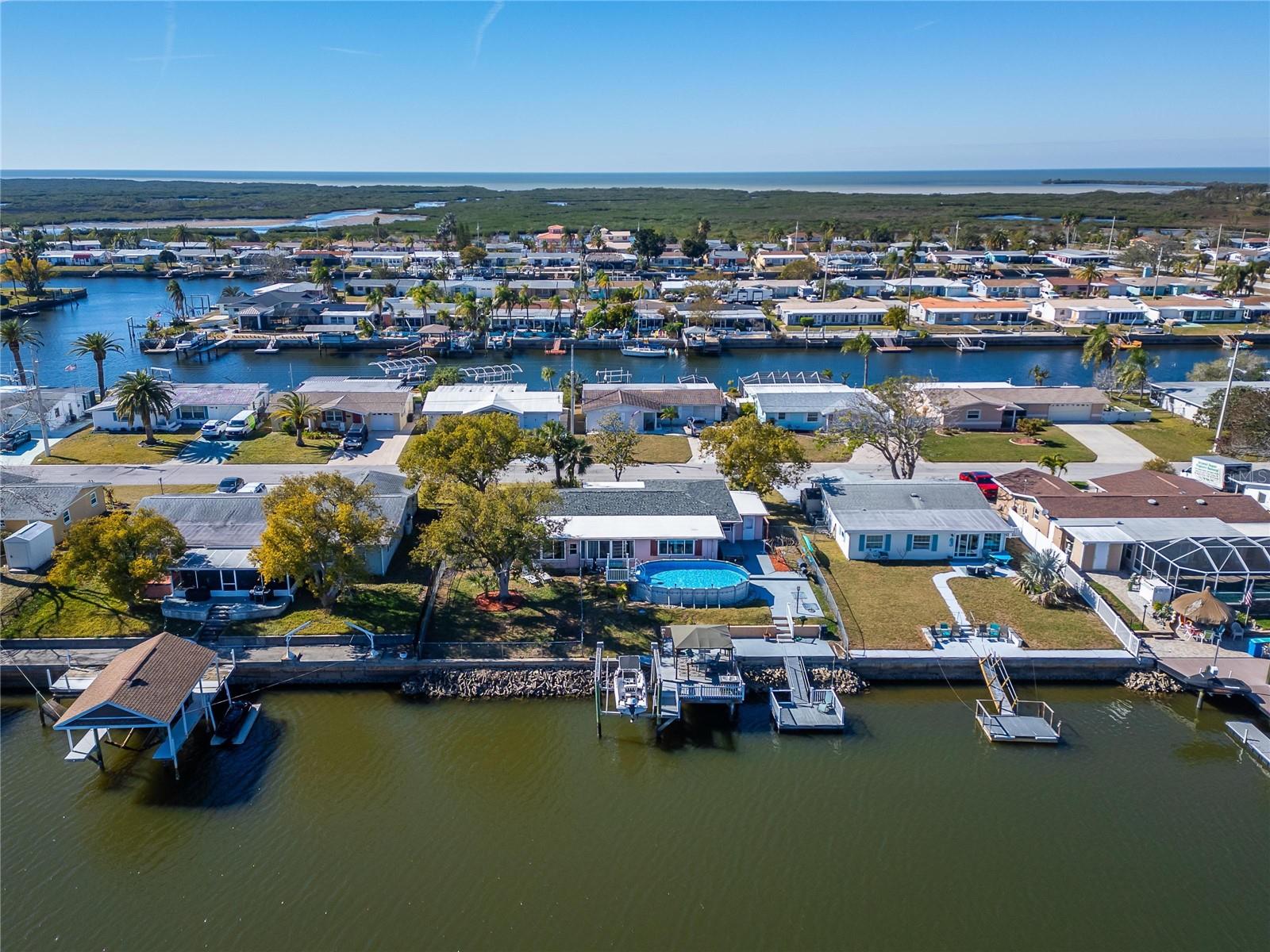 Drone View - Back of House