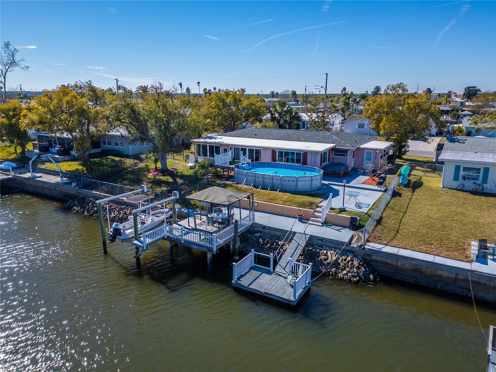 Drone View Back of House