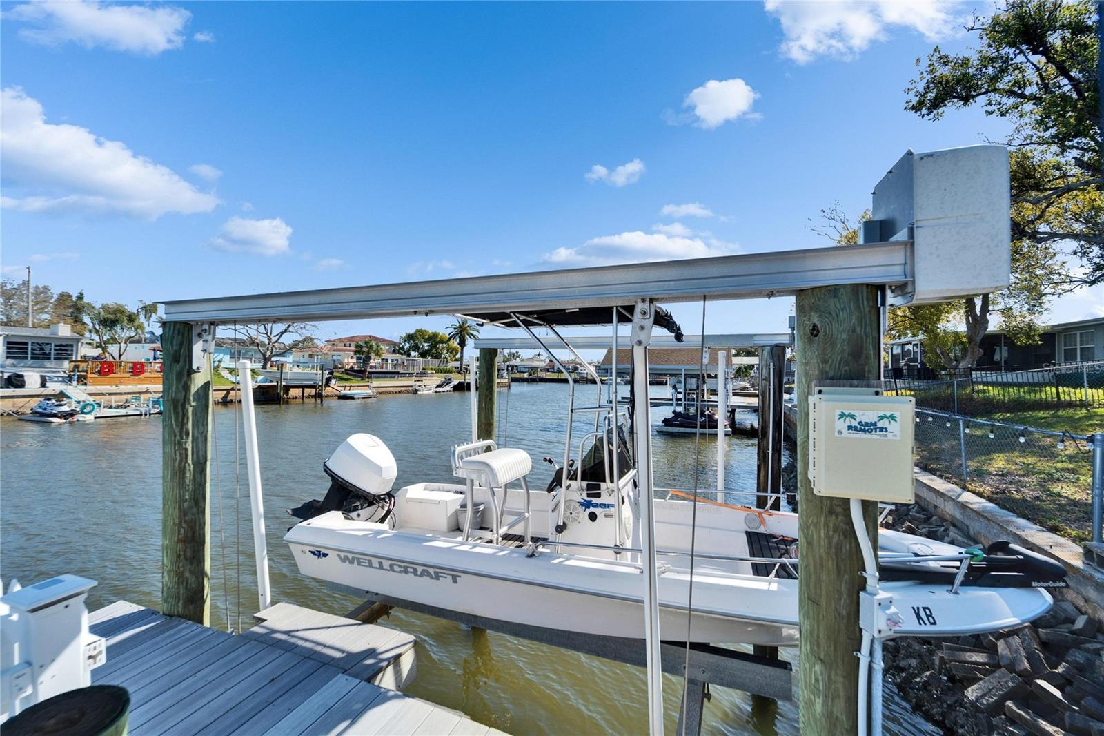 Boat Dock with Lift