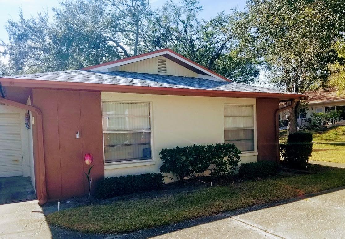 Exterior with attached garage