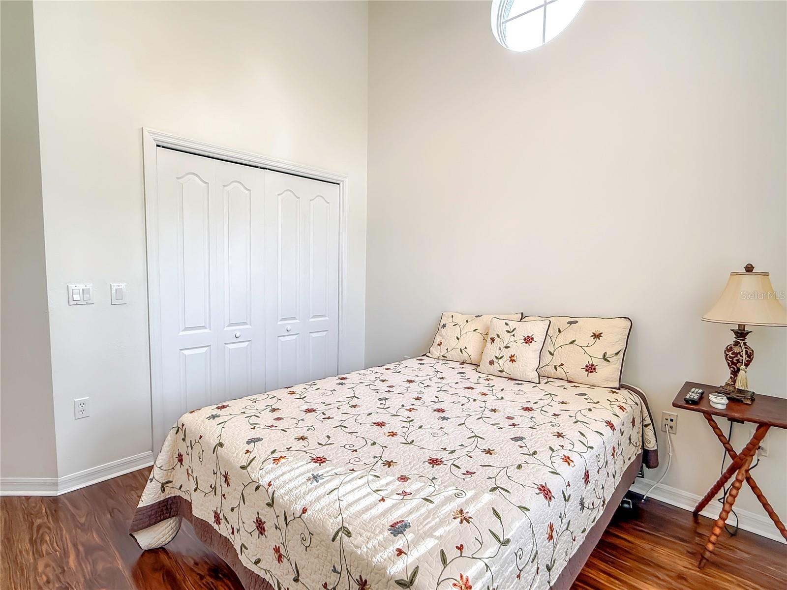 Inside laundry with matching Maytag washer and dryer. Check out all of the cabinets.