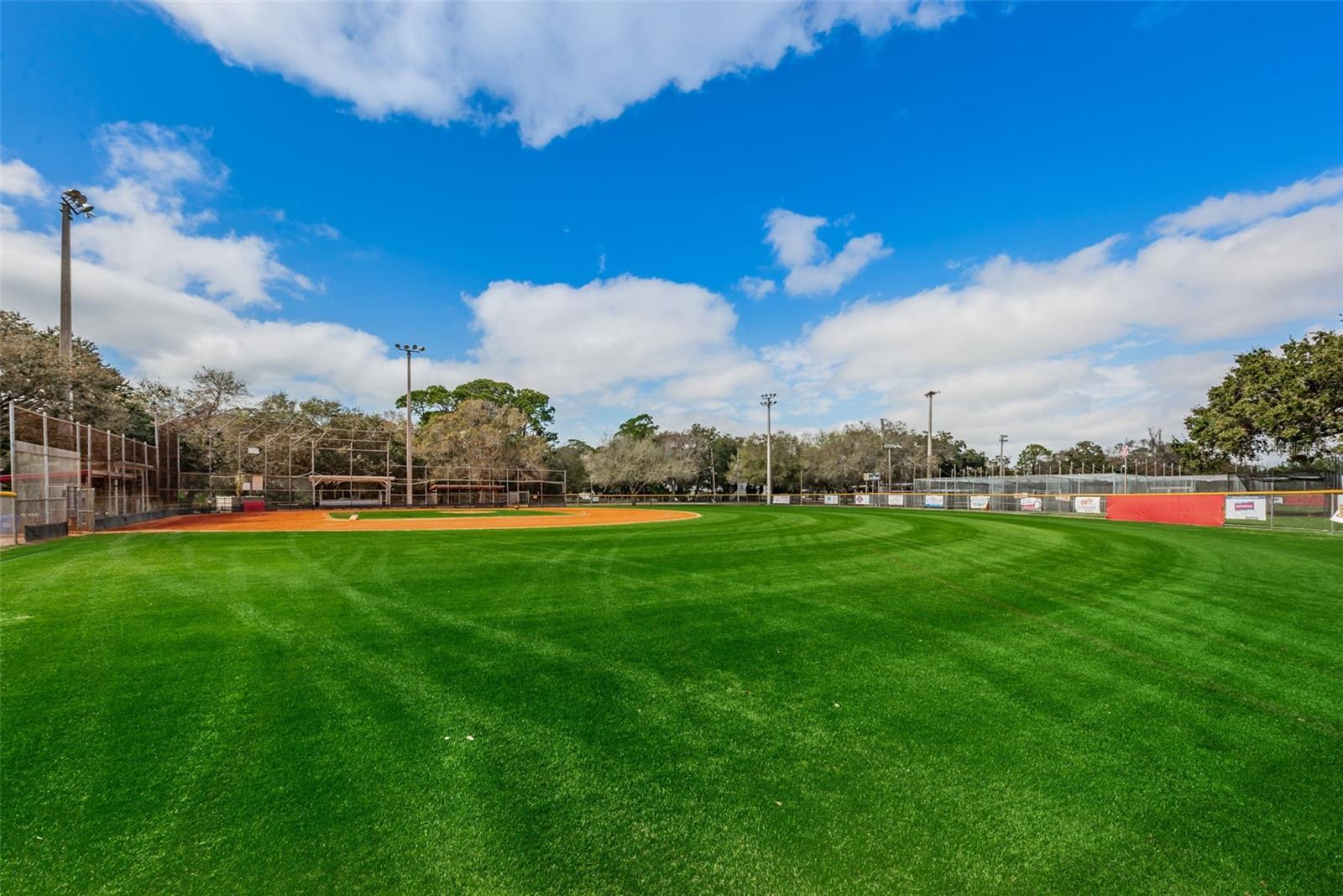 Little League softball field