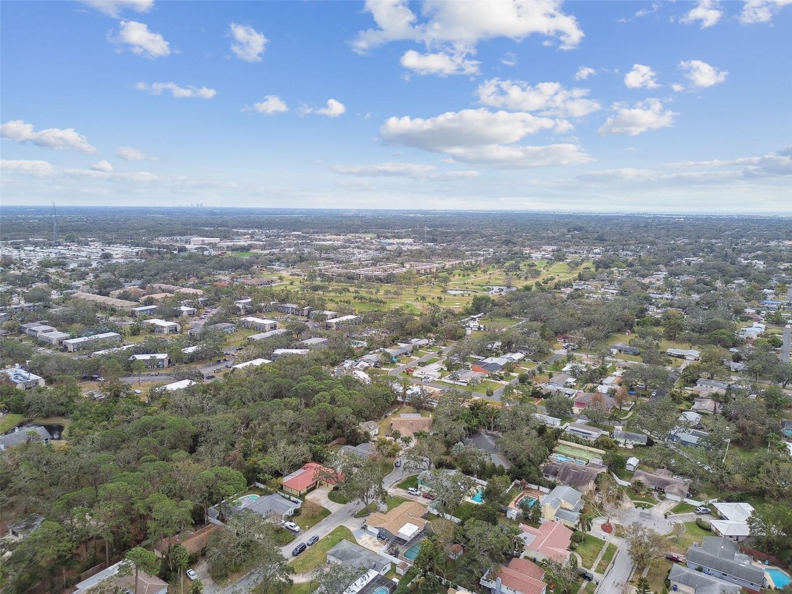 Aerial View Of Surrounding Communities