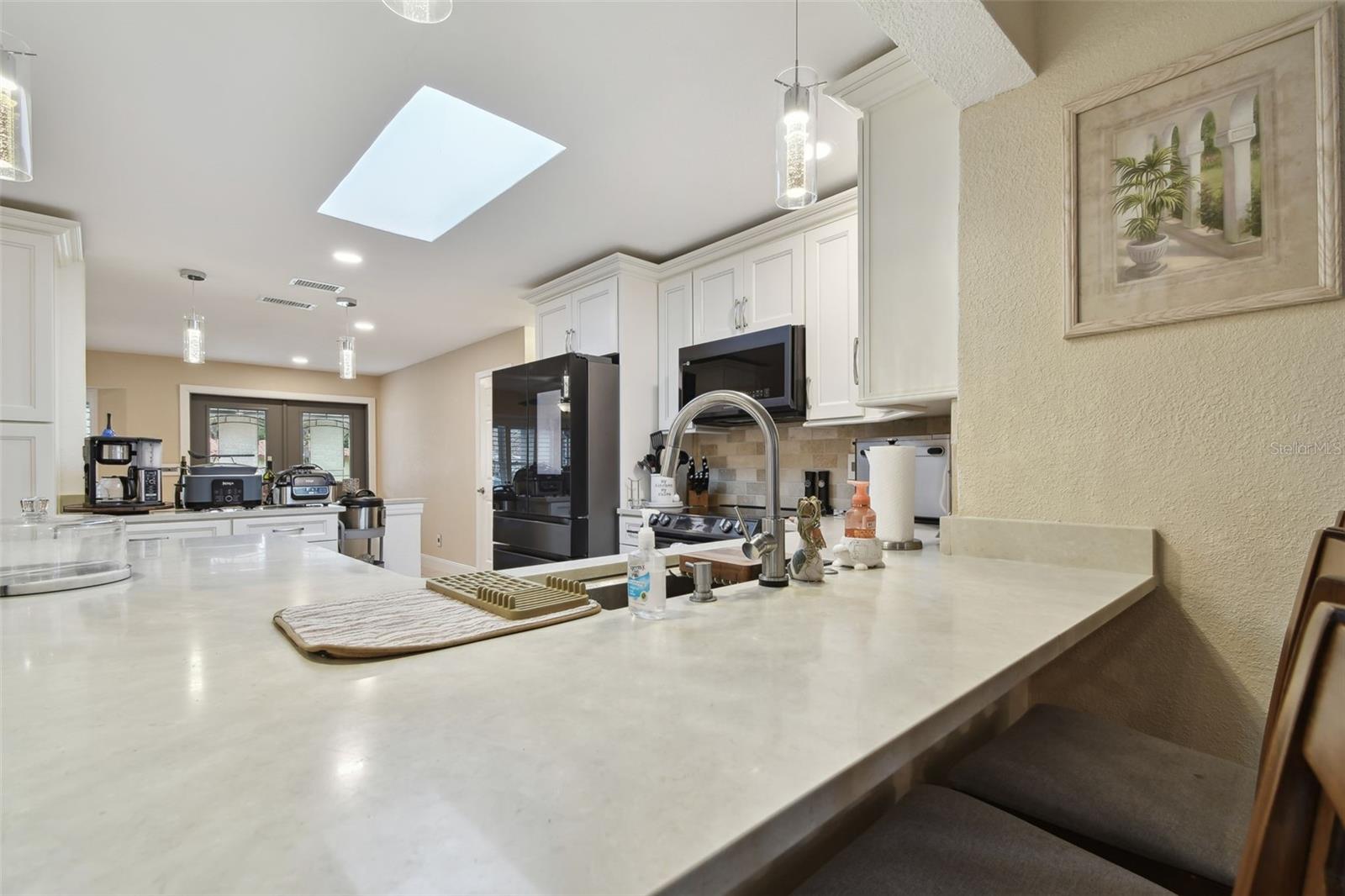 Kitchen Bar And Tons Of Counter Space