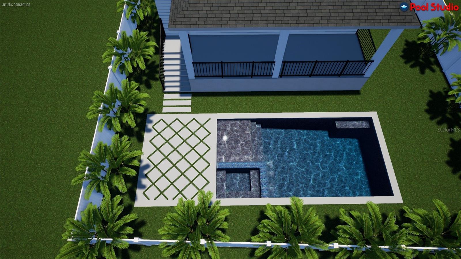 Pool is included with this home