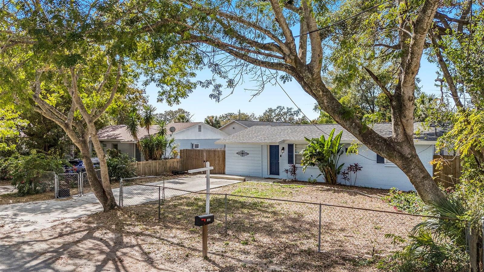 Plenty of front yard space to create your dream curb appeal