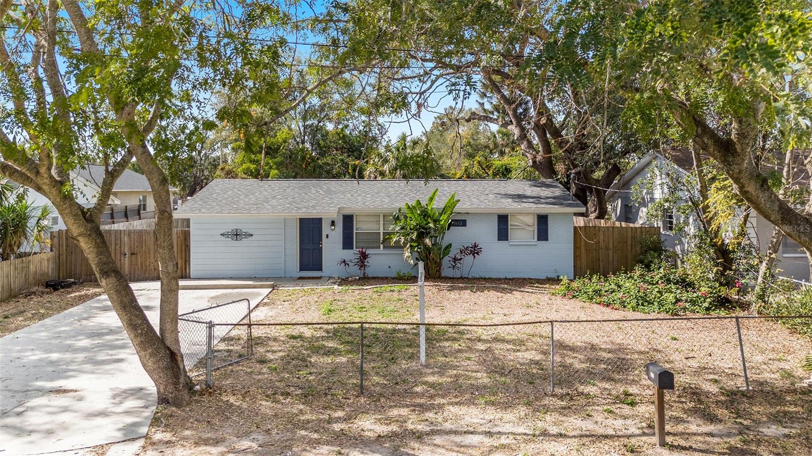 Lovely home with a wide, fully fenced lot