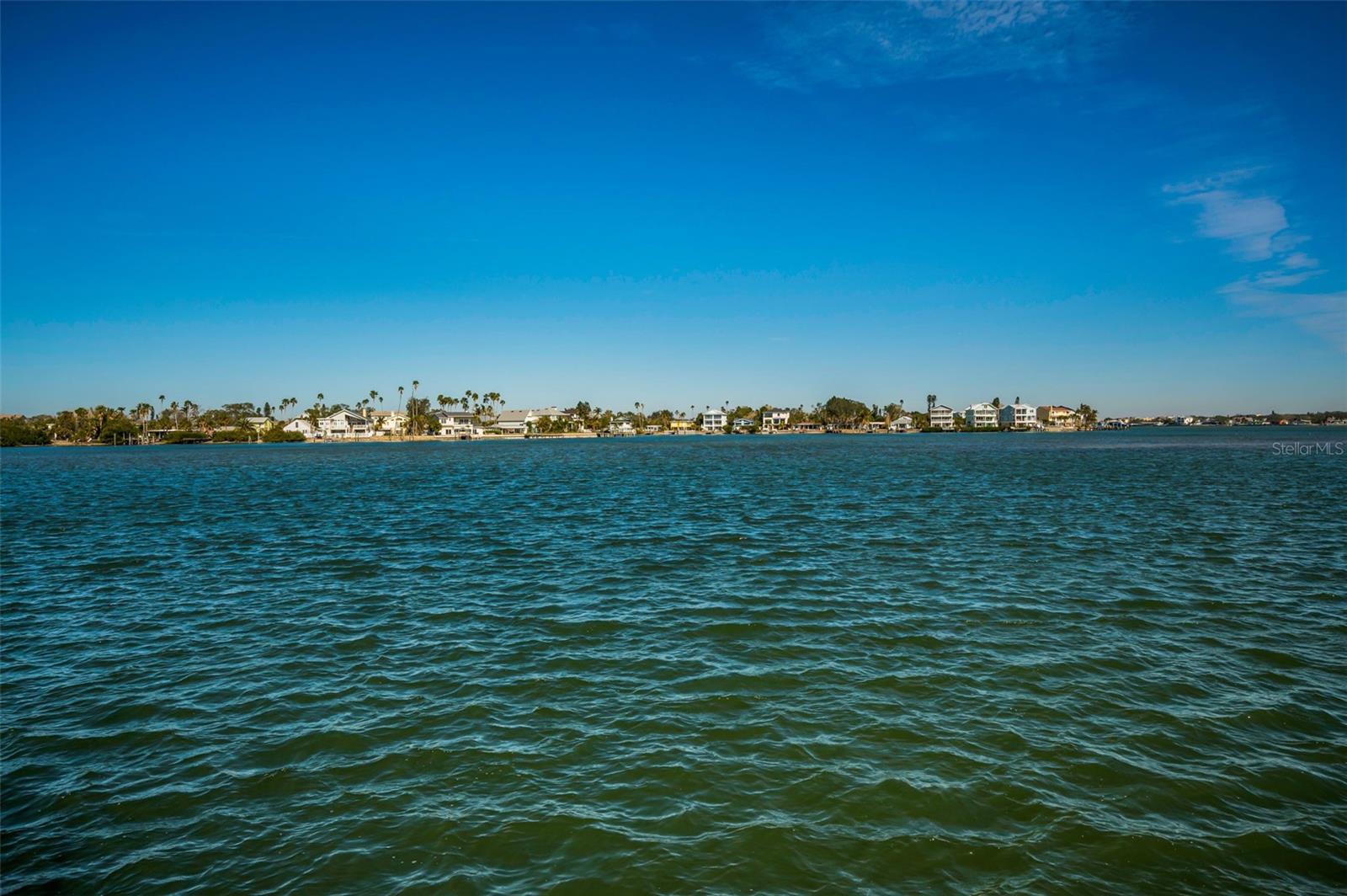 The open Bay and Intracoastal Waterway