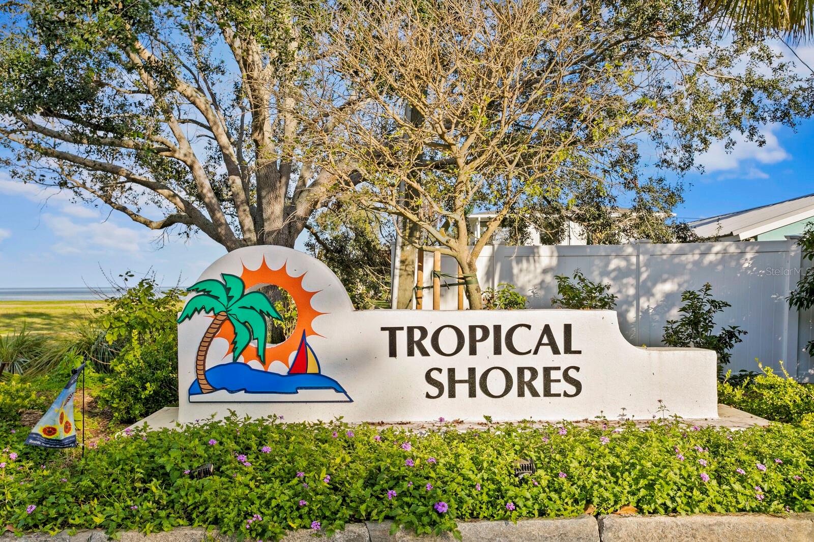 This home is located in the St. Petersburg community of Tropical Shores