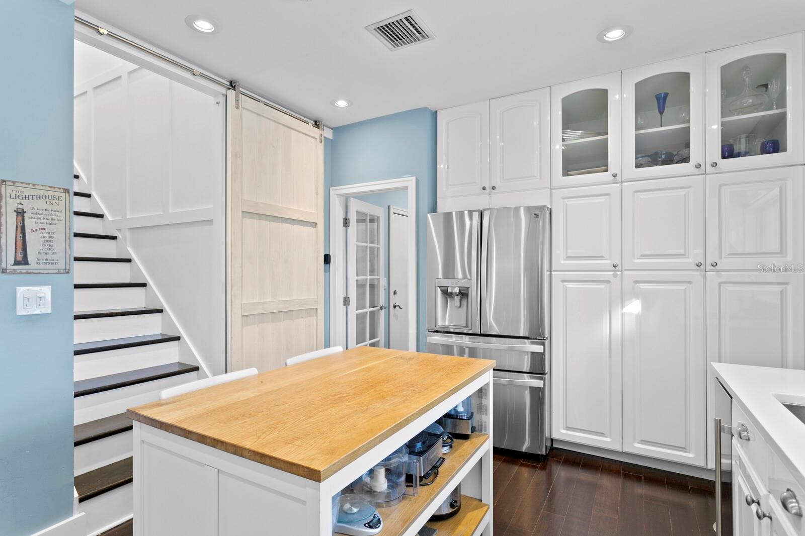 Plenty of pantry storage in the kitchen