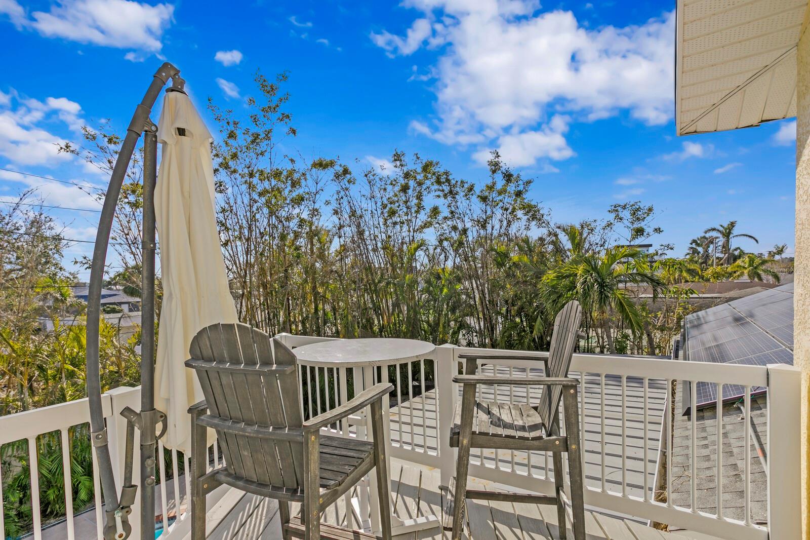 Enjoy the Florida sun on your private balcony