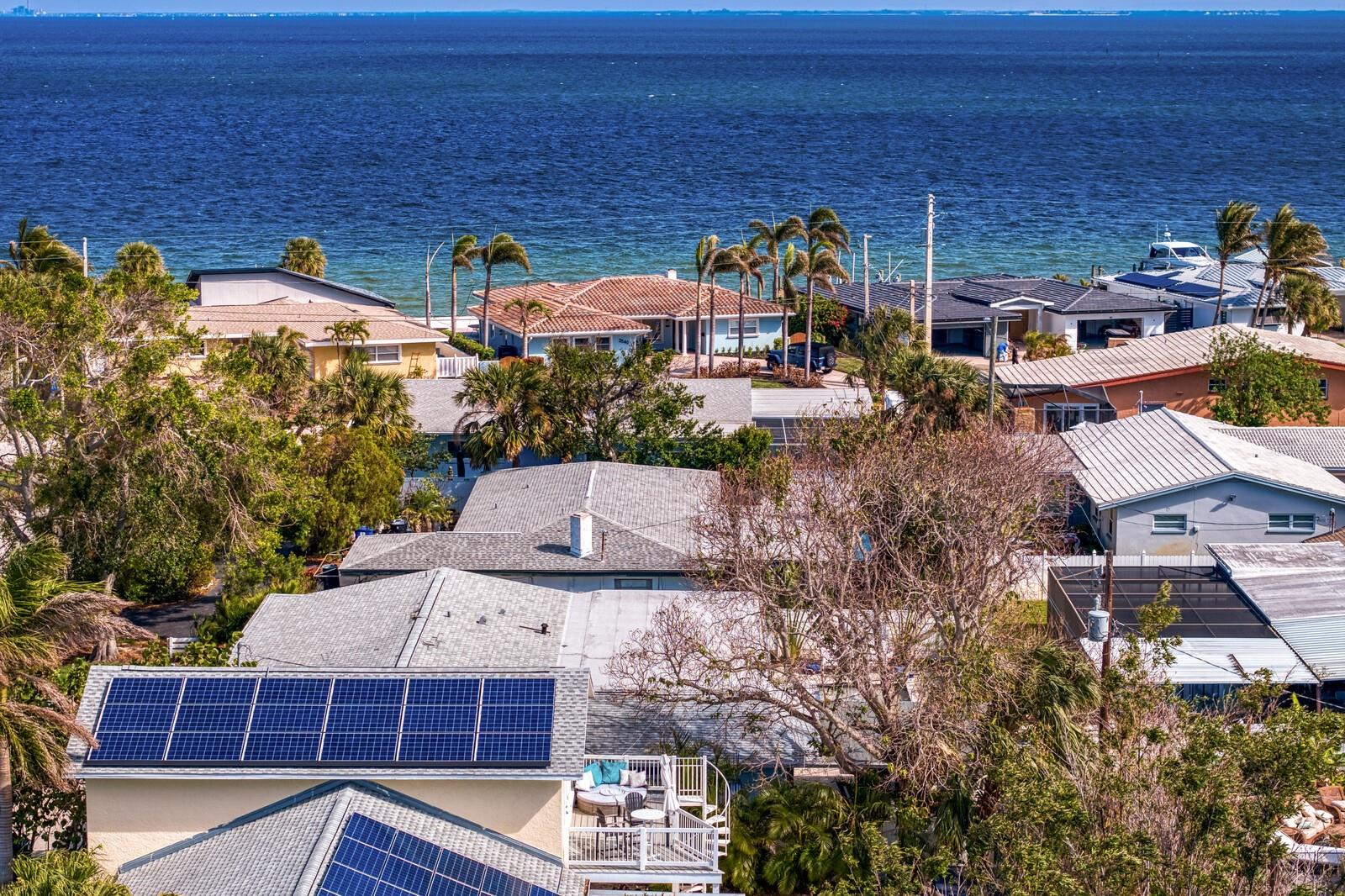 Tranquil water views of Tampa Bay