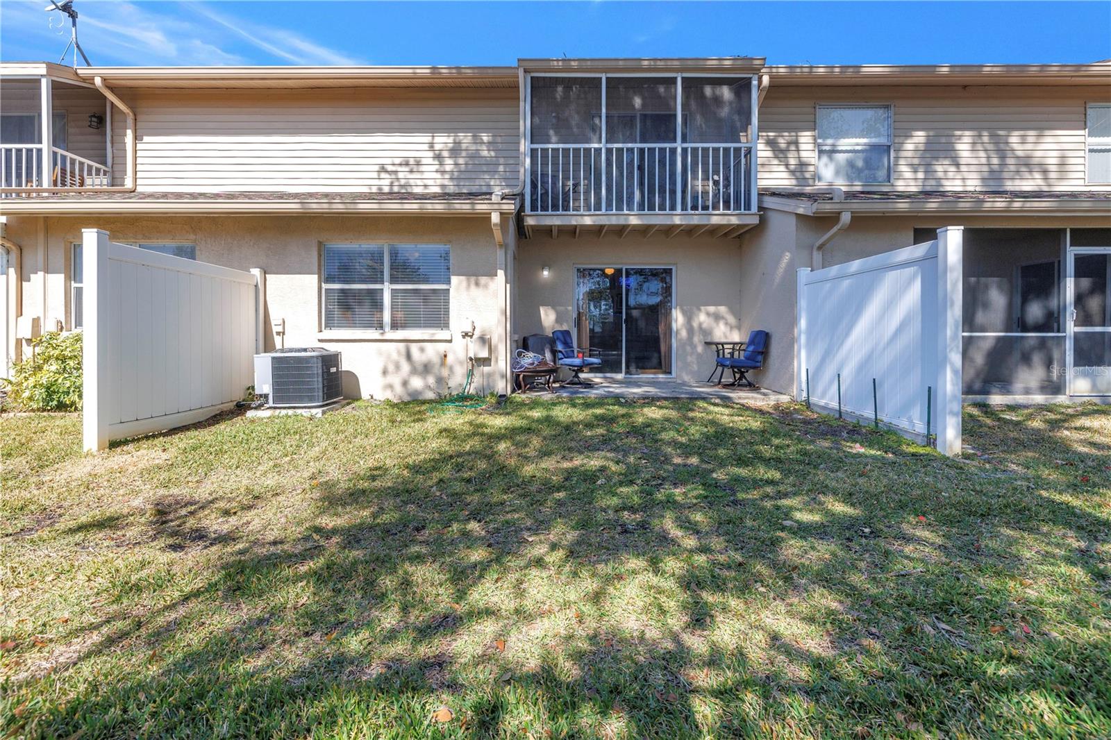 Back of Townhome