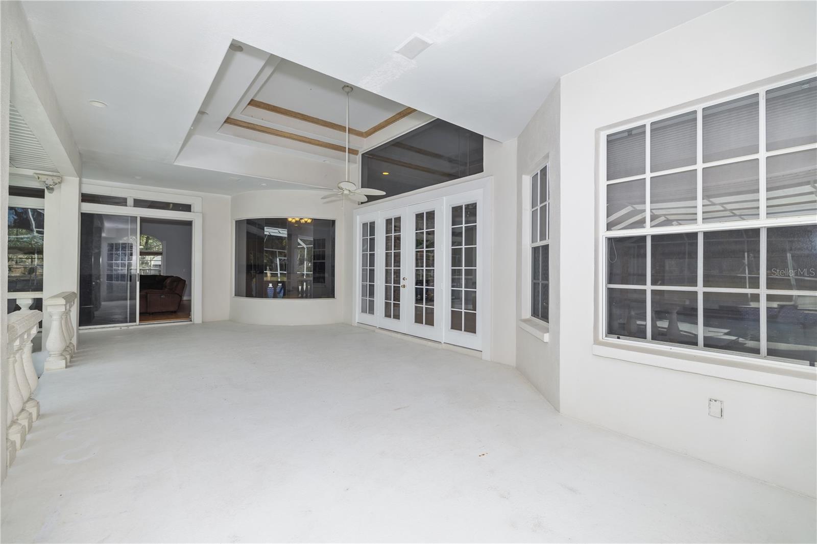 Oversized Rear Covered Patio, High-Ceilings