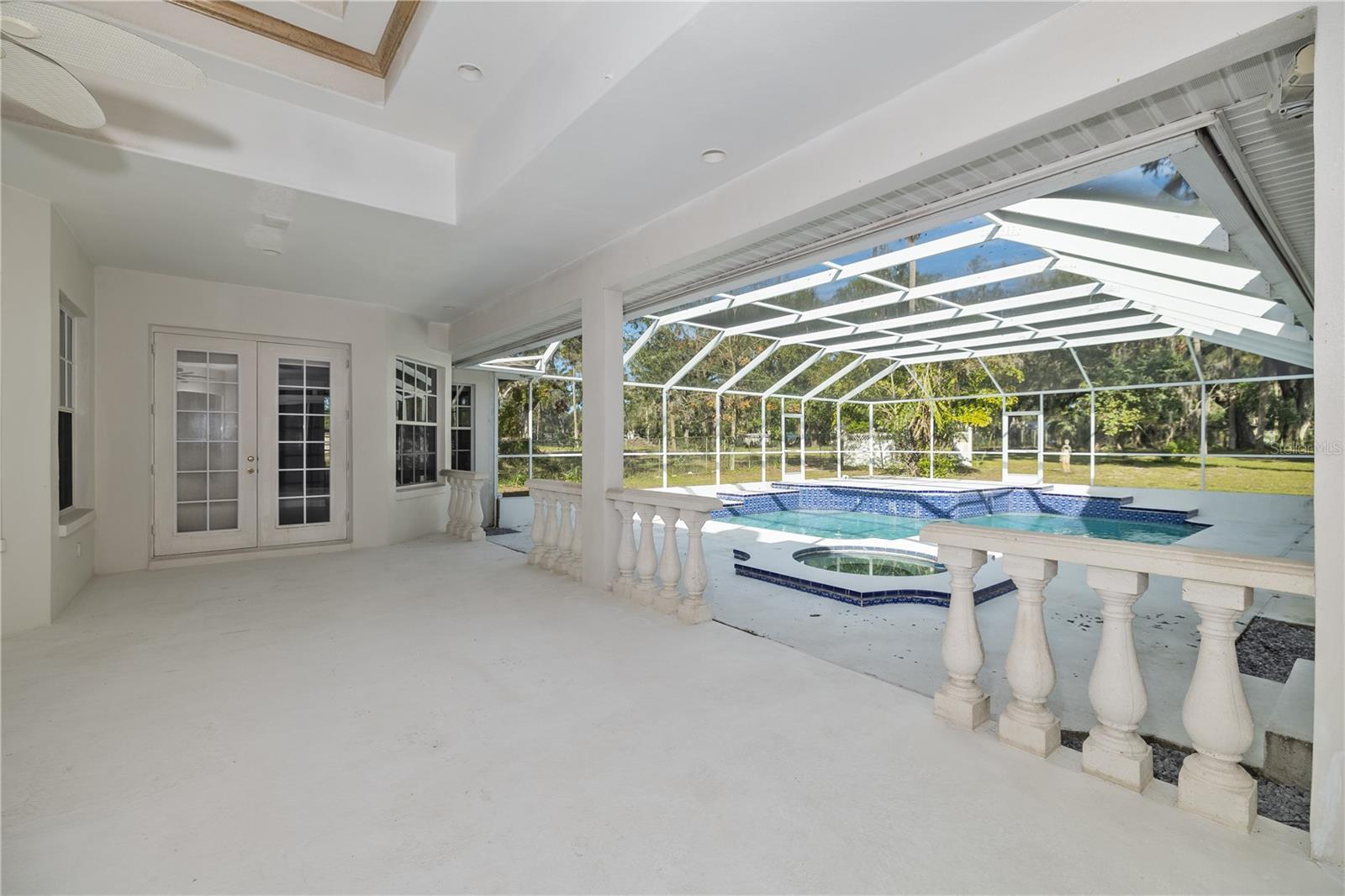 Oversized Rear Covered Patio, High-Ceilings