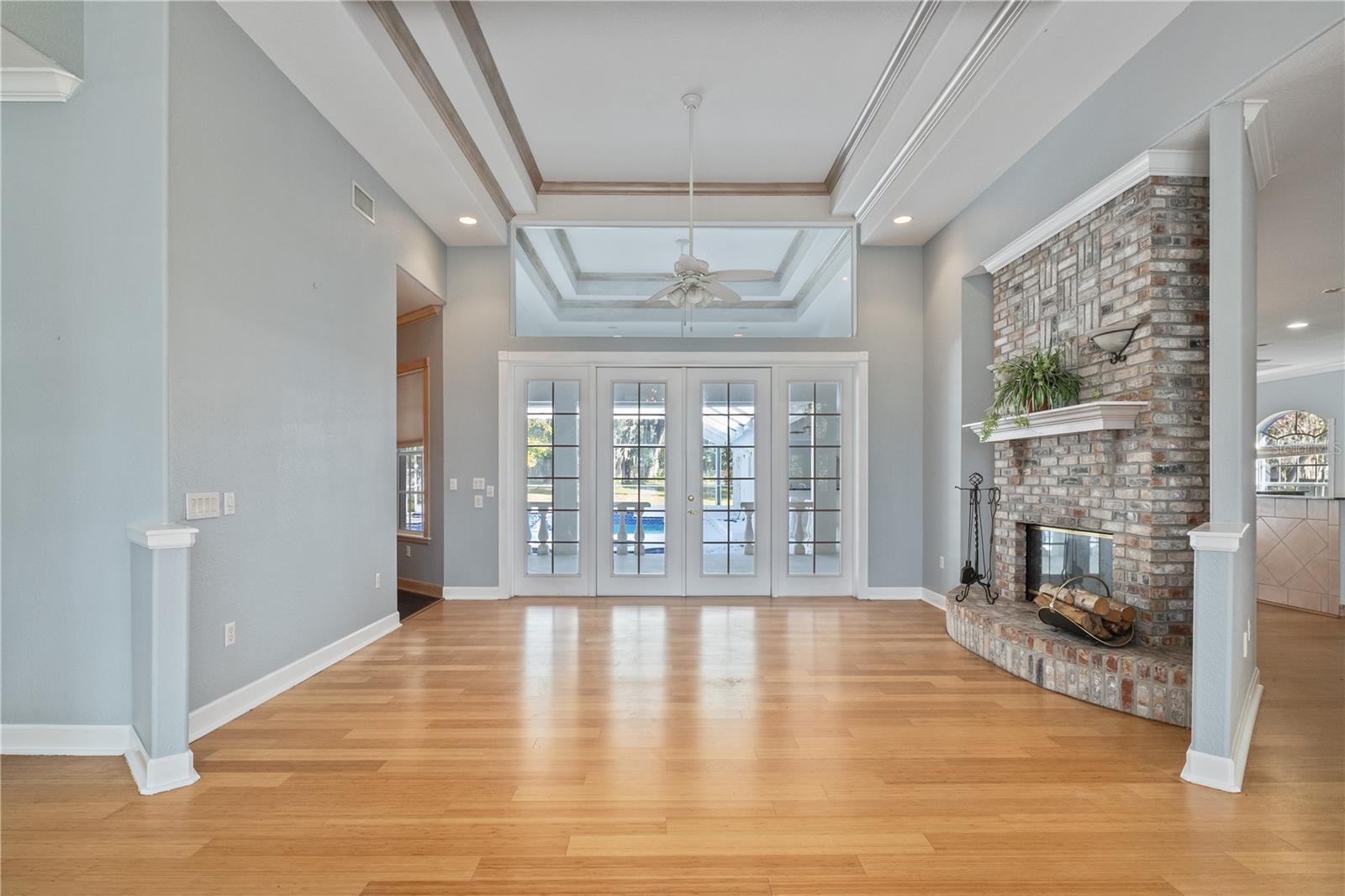 Foyer / Living Room - High Ceilings