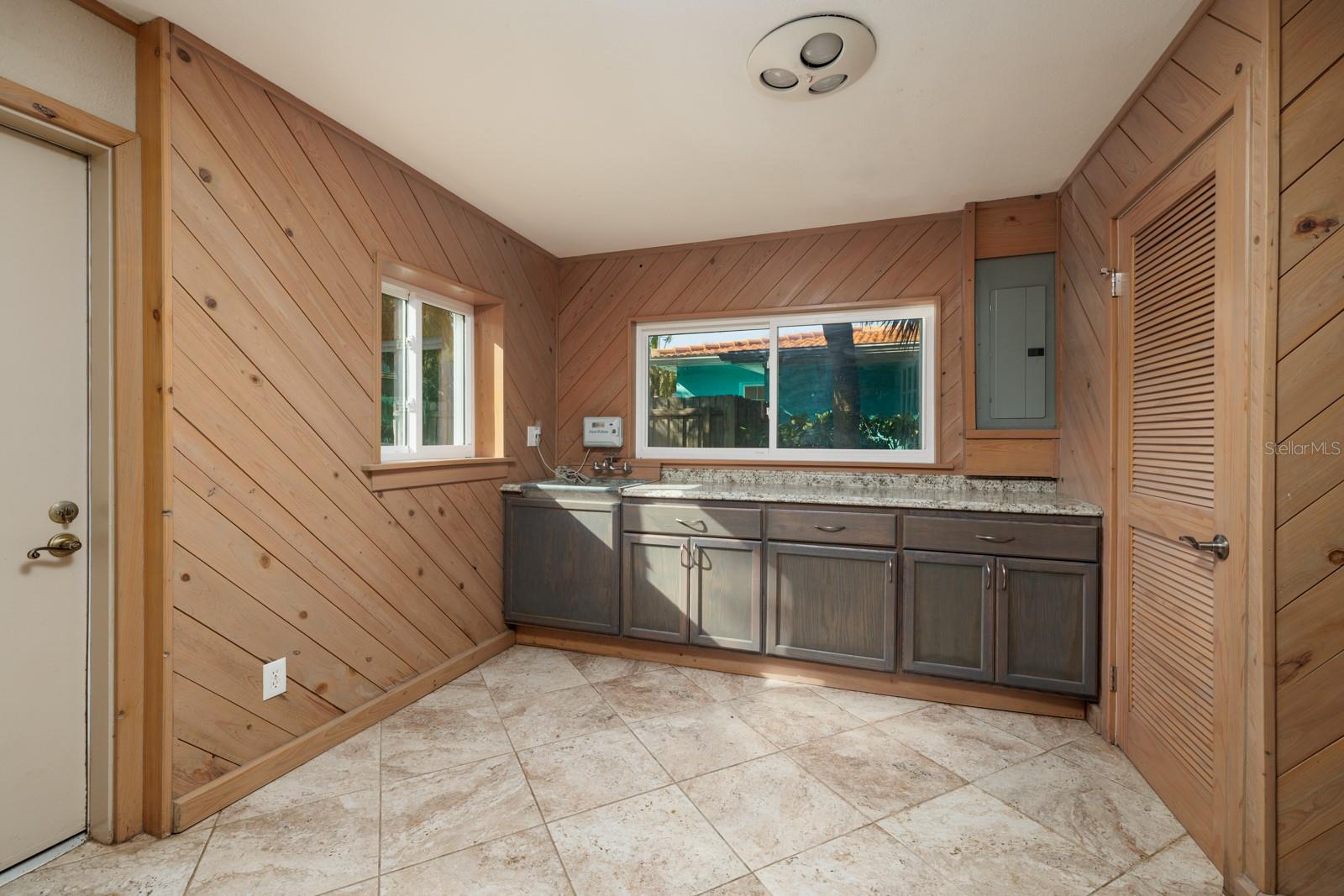 Huge laundry room