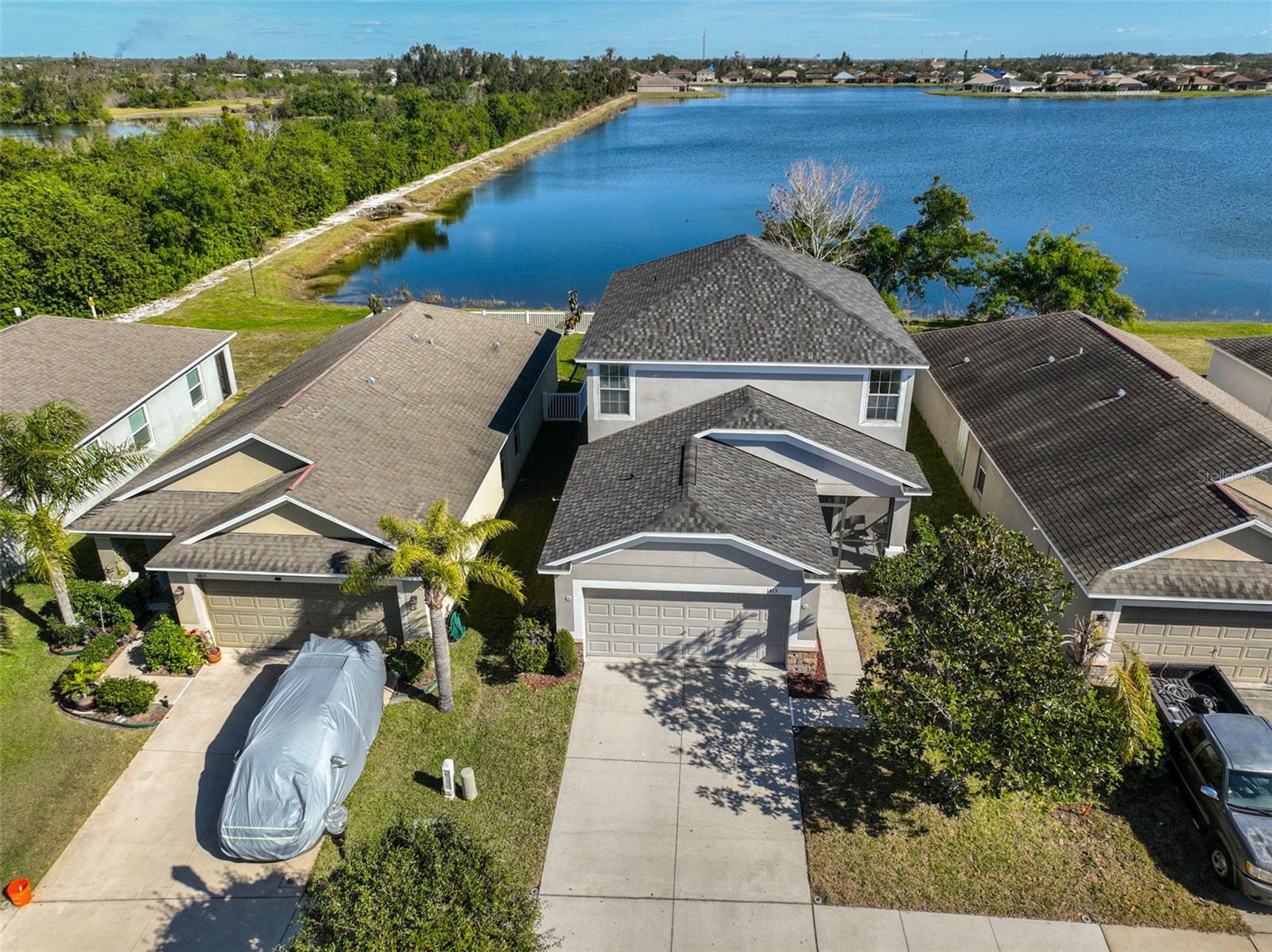 Brand New roof and check out the gorgeous wide water behind!