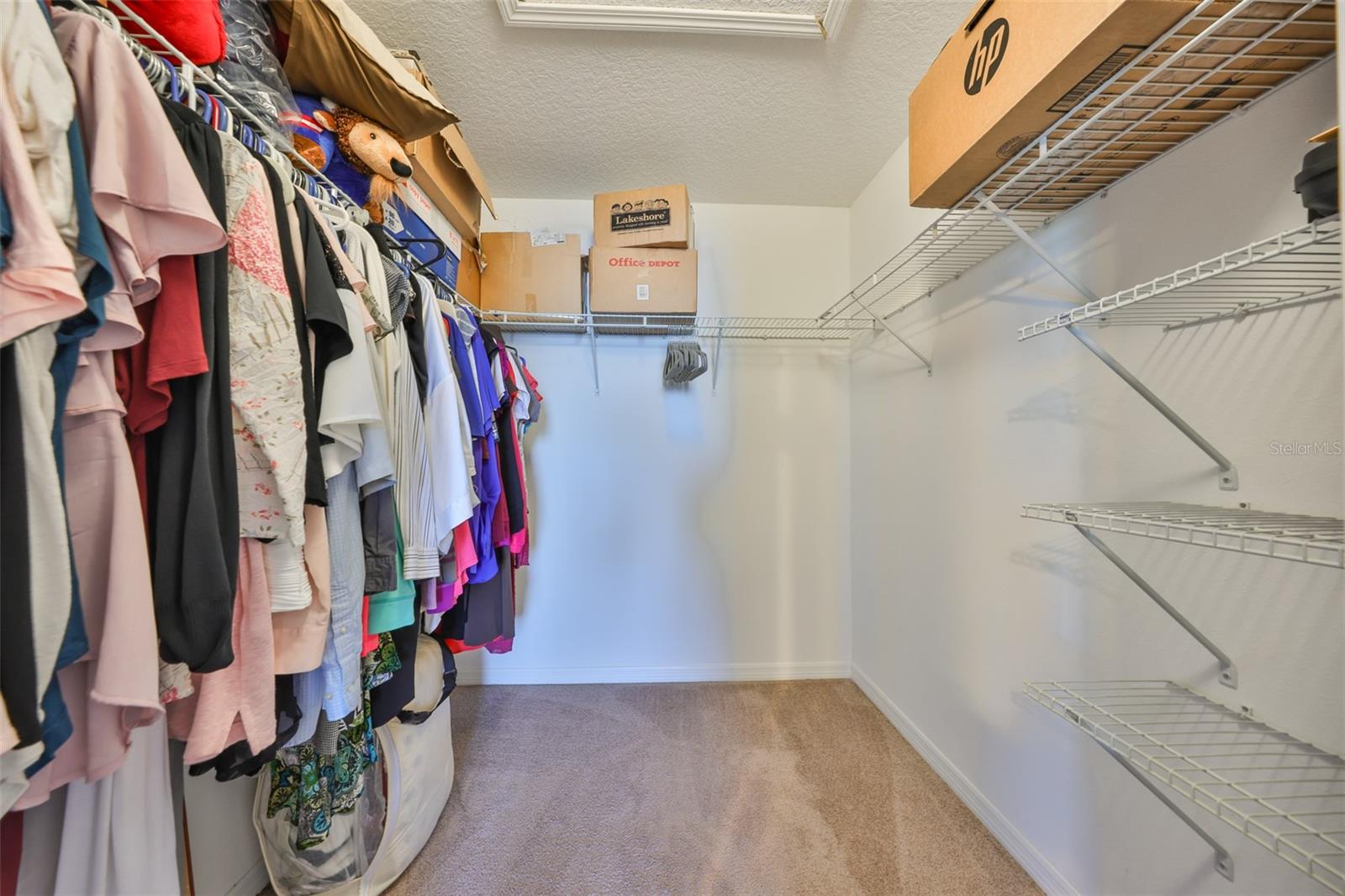 Large walk-in closet