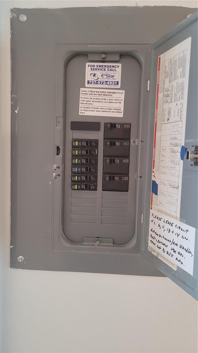 Updated electric panel