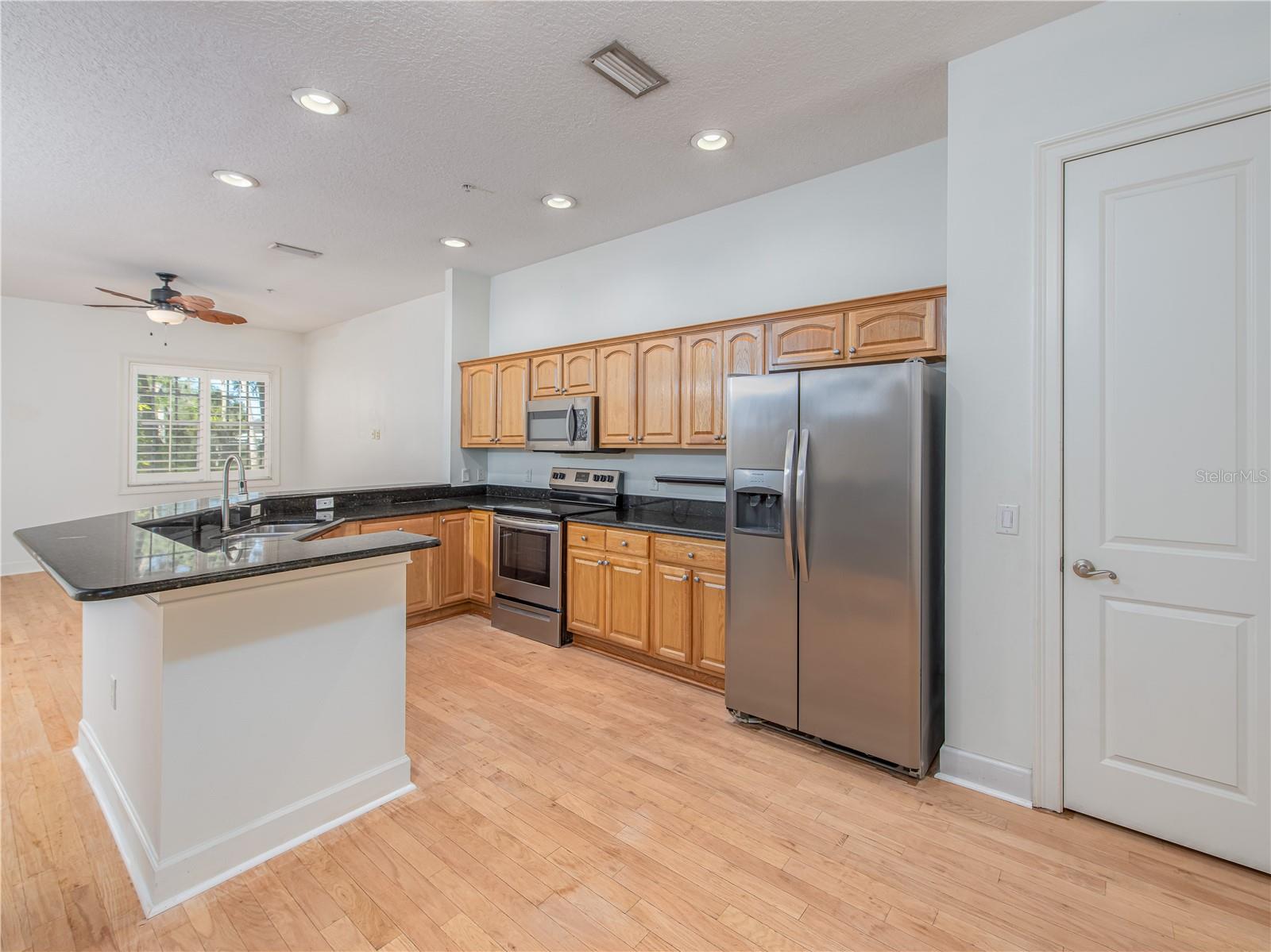 Kitchen with contemporary appliances