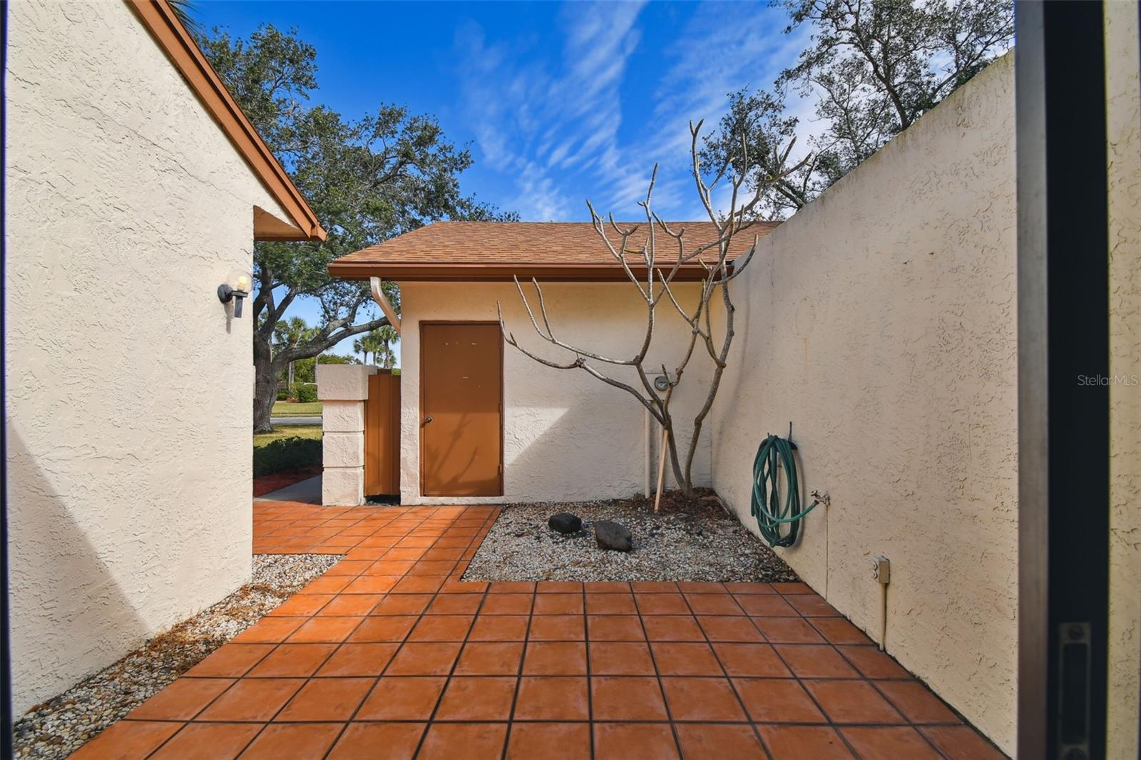 Front courtyard