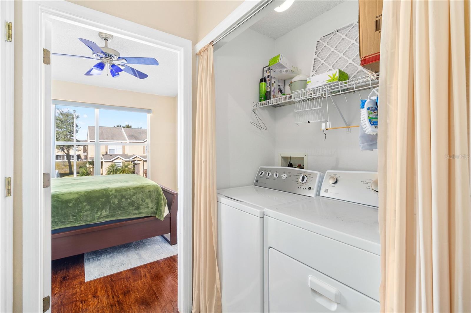 Upstairs Laundry Closet