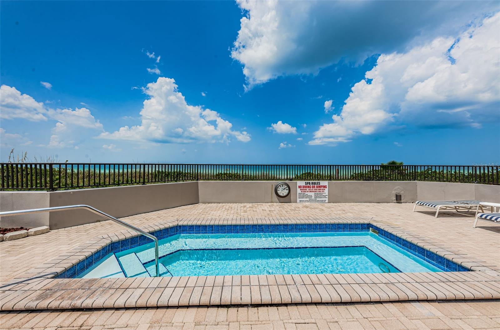 Beachfront Heated Spa