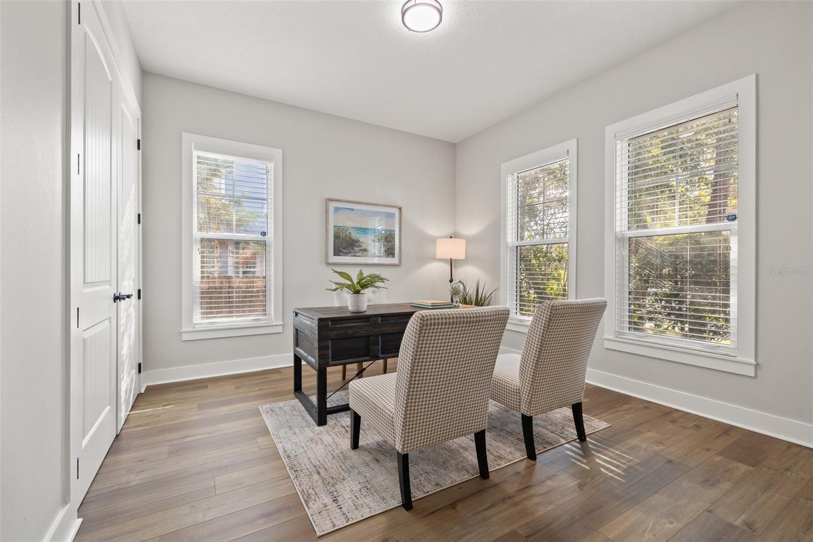 Downstairs guest room