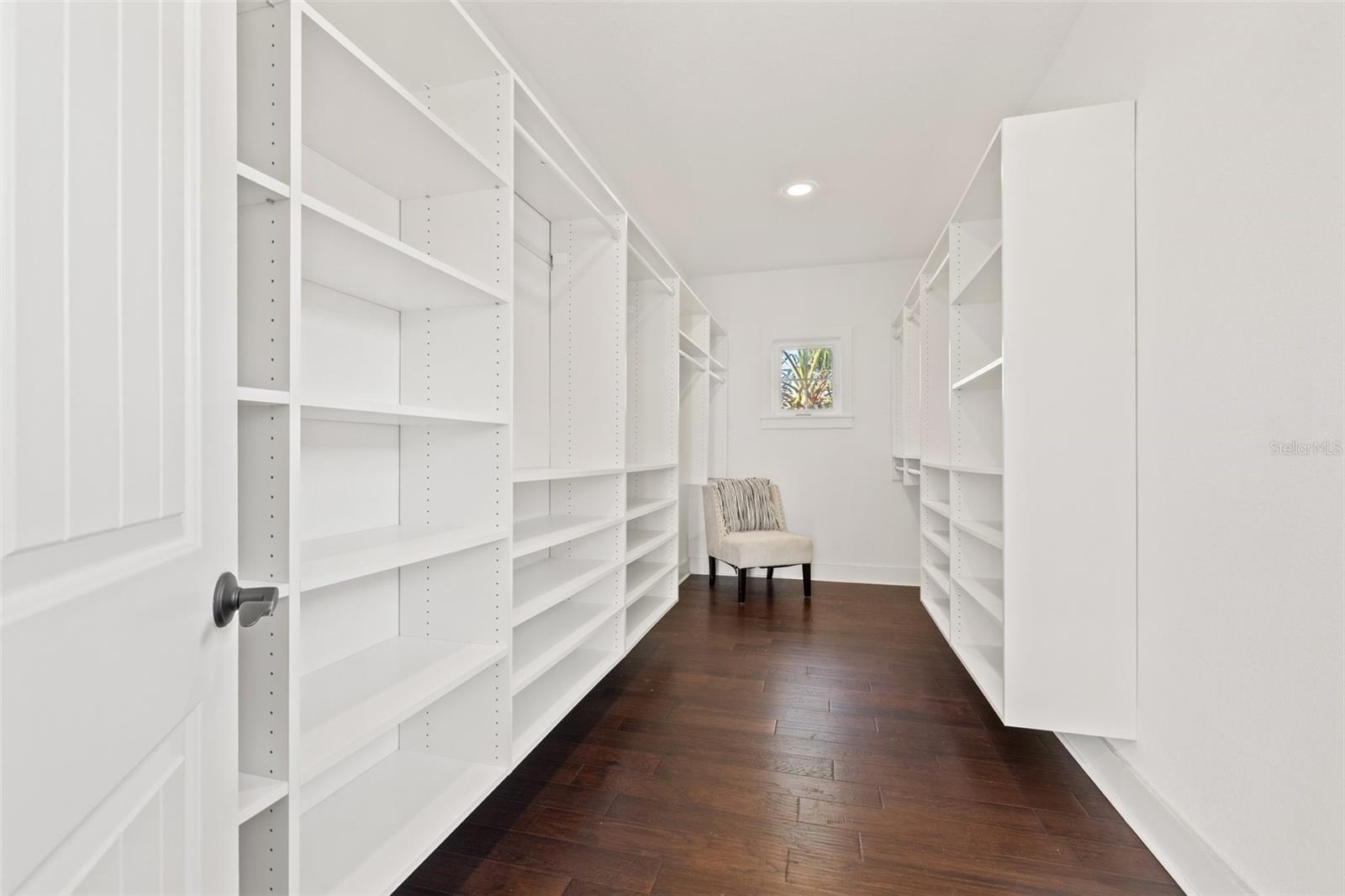 Primary Walk in Closet