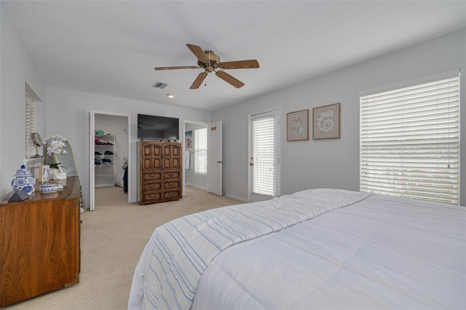 Large Primary Bedroom and Walk-in Closet