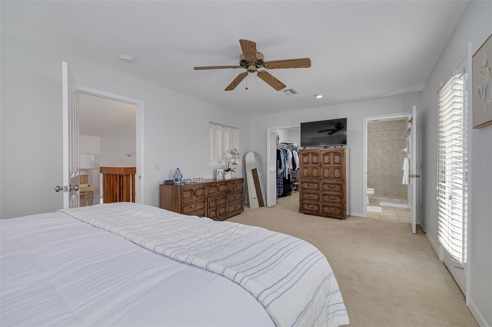 Large Primary Bedroom and Walk-in Closet