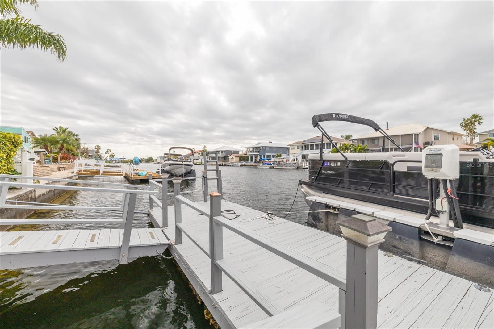 Deep Water Dock with 10,000 lb Lift