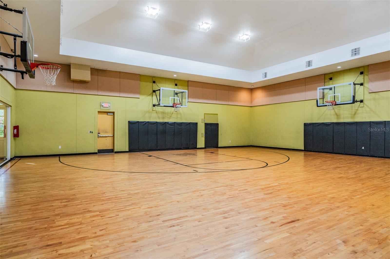 indoor basketball court