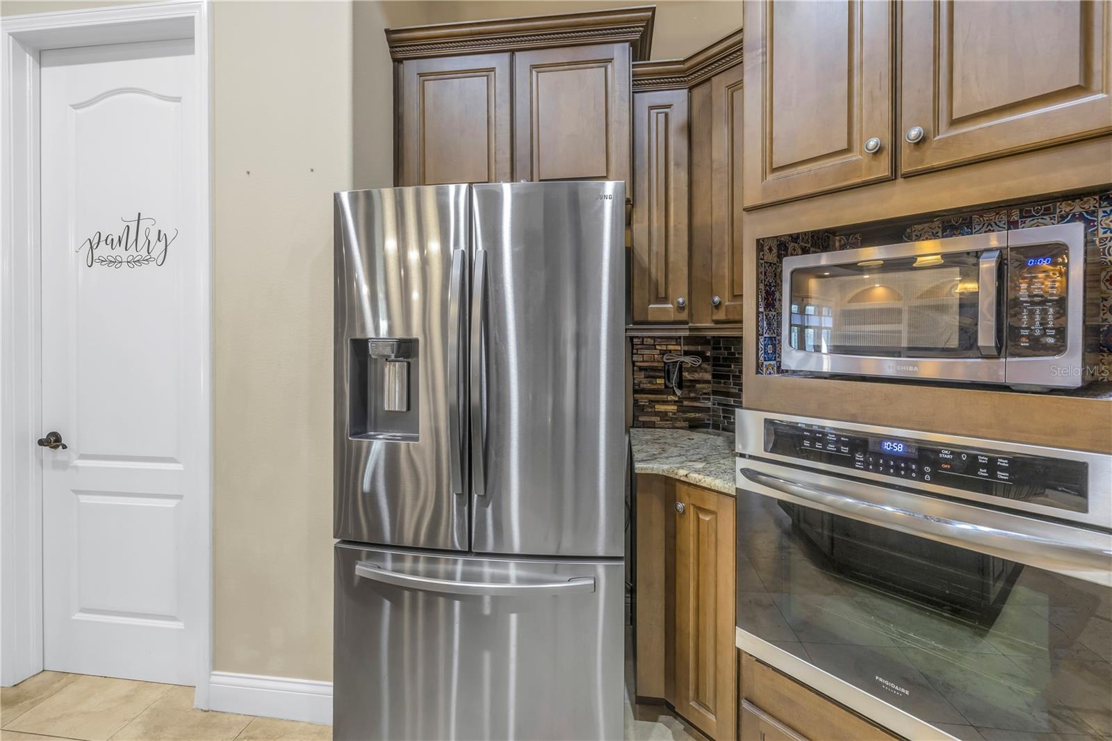 Stainless steel appliances