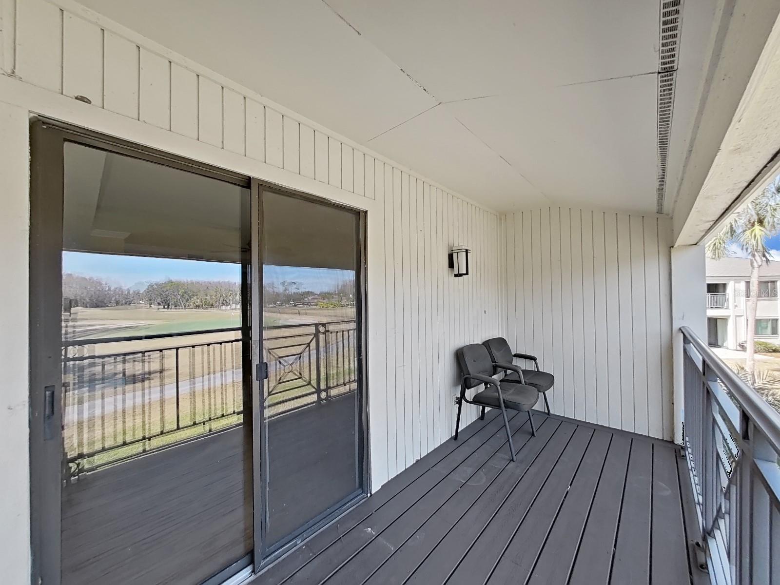 Sliding Glass Door To Balcony